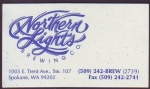 beer business card and similar from Northwest Brewing Co. ( WA-NORL-BIZ-1 )