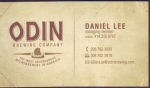 beer business card and similar from Off Camber Brewing ( WA-ODIN-BIZ-2 )