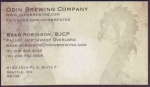 beer business card and similar from Off Camber Brewing ( WA-ODIN-BIZ-3 )