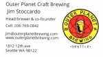 beer business card and similar from Outlander Brewing Co. ( WA-OUTR-BIZ-2 )