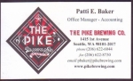 beer business card and similar from Pilsener Brewing Co. ( WA-PIKE-BIZ-3 )