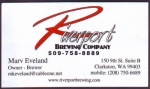 beer business card and similar from Rock Bottom Restaurant & Brewery ( WA-RIV-BIZ-2 )