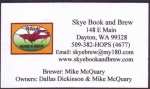 beer business card and similar from Slaughter County Brew Co. ( WA-SKY-BIZ-2 )