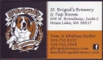 beer business card and similar from St. Louis Brewing & Malting Co. ( WA-STBR-BIZ-1 )