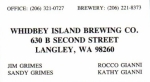 beer business card and similar from Whipsaw Brewing ( WA-WHID-BIZ-2 )