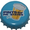 beer crown cap from Pilsener Brewing Co. ( WA-PIKE-CAP-6 )