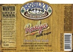 beer label from Saddle Rock Pub & Brewery ( WA-ROSL-LAB-6 )