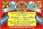 beer label from Standard Brewing Co.  ( WA-STAH-LAB-2 )