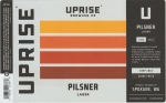 beer label from Urban Family Brewing ( WA-UPRI-LAB-3 )