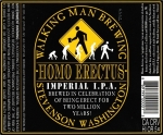 beer label from Walla Walla Brewing Co. ( WA-WALK-LAB-2 )