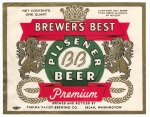 beer label from YaYa Brewing Company ( WA-YAVA-LAB-11 )