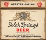 beer label from YaYa Brewing Company ( WA-YAVA-LAB-12 )