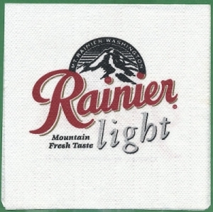 beer napkin from Rainy Daze Brewing Co.  ( WA-RAIWA-NAP-2 )