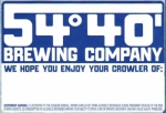 beer sticker from 5th Line Brewing Company ( WA-5440-STI-2 )