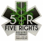 beer sticker from 54-40 Brewing Co. ( WA-5RTS-STI-1 )