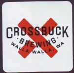 beer sticker from Crucible Brewing Co.  ( WA-CROS-STI-1 )