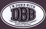 beer sticker from Dirty Couch Brewing ( WA-DIR-STI-2 )