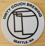 beer sticker from Discovery Bay Brewing ( WA-DIRT-STI-1 )