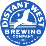 beer sticker from District Brewing ( WA-DISA-STI-1 )