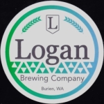 beer sticker from Loowit Brewing Co. ( WA-LOGA-STI-1 )