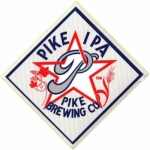 beer sticker from Pilsener Brewing Co. ( WA-PIKE-STI-9 )