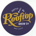 beer sticker from Roslyn Brewing Co. ( WA-ROOF-STI-1 )