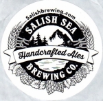 beer sticker from Salmon Creek Brewery & Pub  ( WA-SALI-STI-1 )