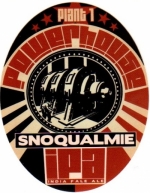 beer sticker from SnoTown Brewery ( WA-SNOQ-STI-1 )