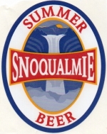 beer sticker from SnoTown Brewery ( WA-SNOQ-STI-17 )