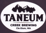 beer sticker from Tapps Brewery ( WA-TANE-STI-2 )