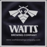 beer sticker from Well 80 Artesian Brewing ( WA-WATT-STI-1 )