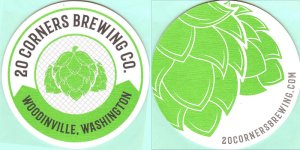 beer coaster from 210 Brewing Co. ( WA-20CO-1 )