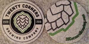 beer coaster from 210 Brewing Co. ( WA-20CO-3 )