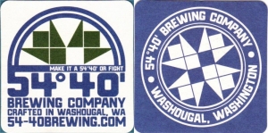 beer coaster from 5th Line Brewing Company ( WA-5440-3 )