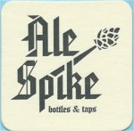 beer coaster from Alpine Brewing Co.  ( WA-ALES-1 )