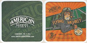 beer coaster from Amnesia Brewing Co.  ( WA-AMR-3 )