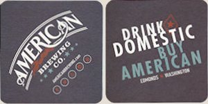 beer coaster from Amnesia Brewing Co.  ( WA-AMR-4 )