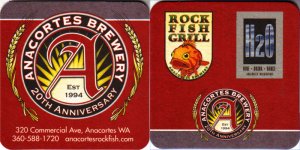 beer coaster from Andrae & Stowe (Ed T. Stowe) ( WA-ANA-3 )