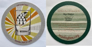 beer coaster from Ashtown Brewing Co. ( WA-APRI-2013 )