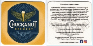 beer coaster from Churchkey Can Co. ( WA-CHU-5 )