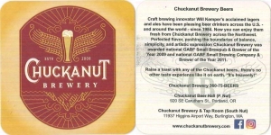 beer coaster from Churchkey Can Co. ( WA-CHU-6 )