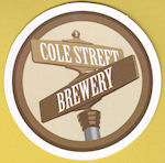 beer coaster from Colfax Brewing & Malting Co. ( WA-COLE-1 )