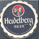 beer coaster from Columbia Brewing Co. ( WA-COLW-1 )