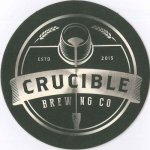 beer coaster from Crystal Beverage Co. ( WA-CRUC-4 )