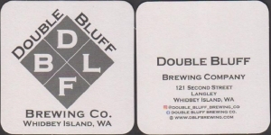 beer coaster from Downpour Brewing ( WA-DBL-2 )