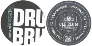 beer coaster from Dubtown Brewing Company ( WA-DRUB-5 )