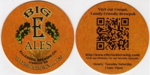 beer coaster from Elliott Bay Brewery & Pub ( WA-ELL-4 )