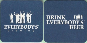 beer coaster from Explorer Brewing Co ( WA-EVE-3 )