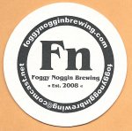 beer coaster from For The Love Of God Brewing ( WA-FOG-1 )