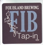 beer coaster from Fremont Brewing ( WA-FOXI-2 )